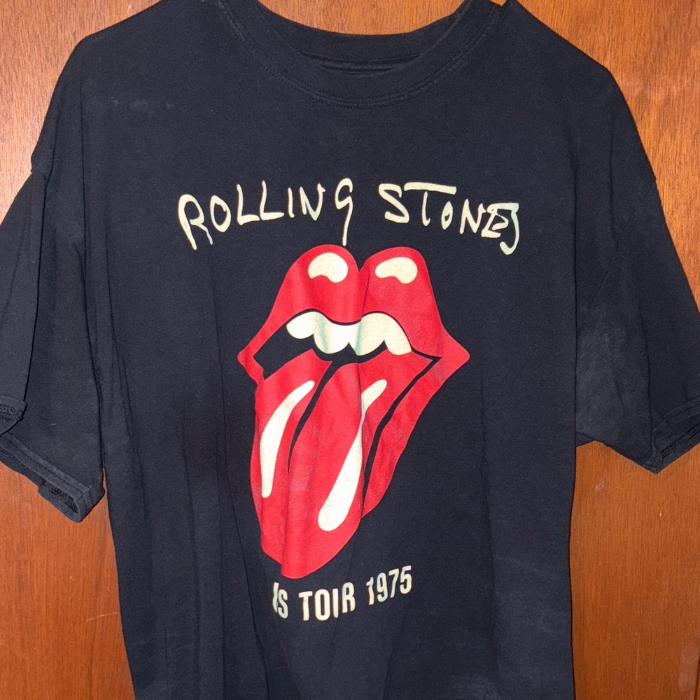 Rolling Stones Black Kids T-Shirt